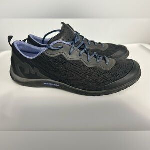 Merrell Women's Black and Lavender Lightweight Trail Shoe